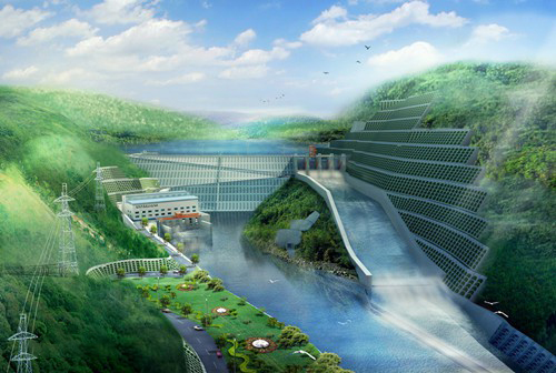 涪城老挝南塔河1号水电站项目